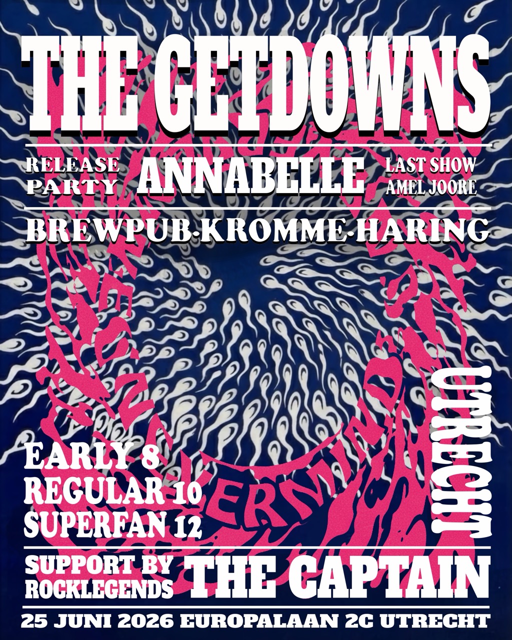 Cover photo for The Getdowns Single Release W/ The Captain by The Getdowns