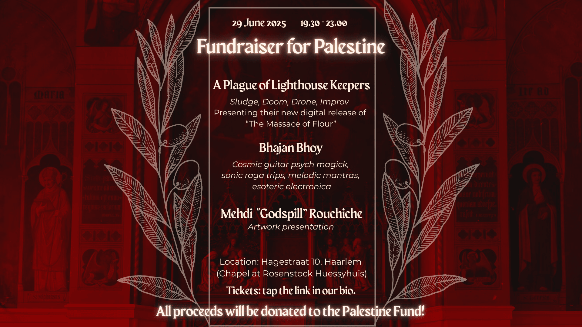 Cover photo for The Massacre of Flour release fundraiser by A Plague of Lighthouse Keepers