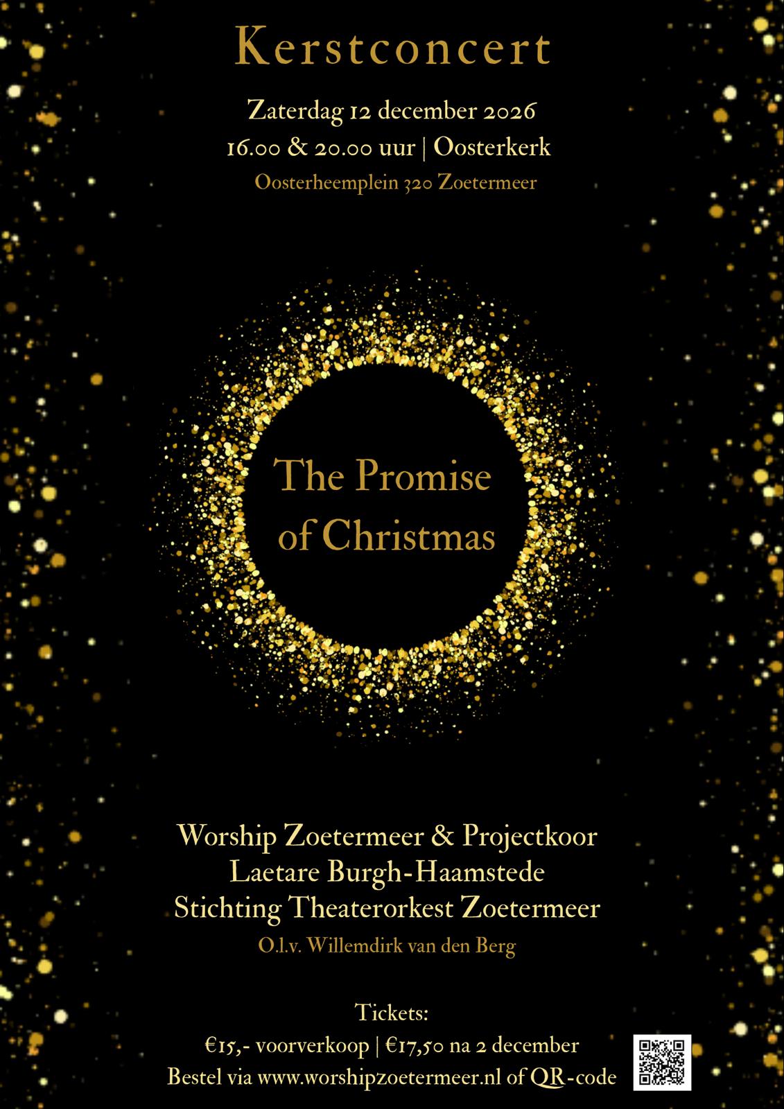 Cover photo for The Promise of Christmas 2026 (avonduitvoering) by Worship Zoetermeer
