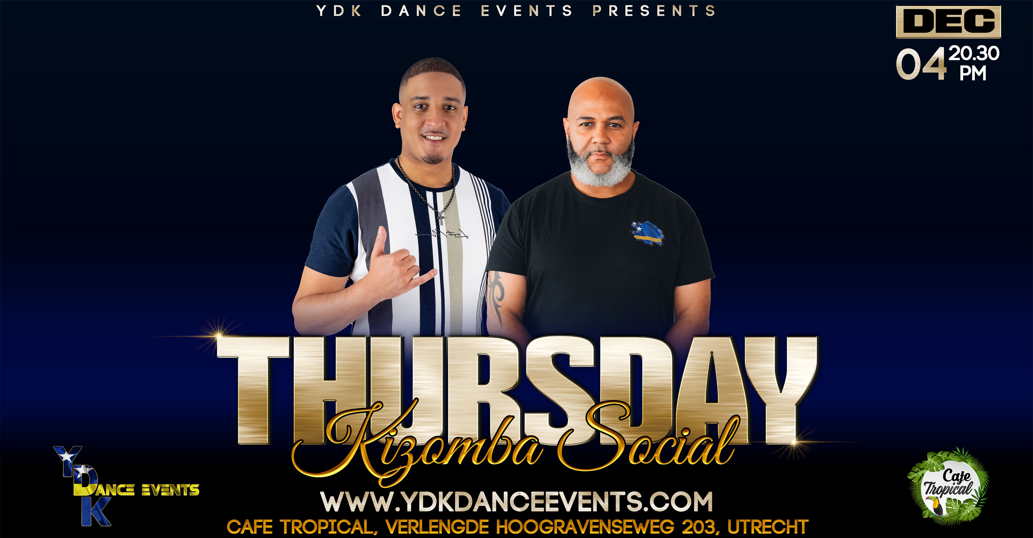 Cover photo for Thursday Social with DJ Traybeatz & DJ Incognito by YDK Dance Events