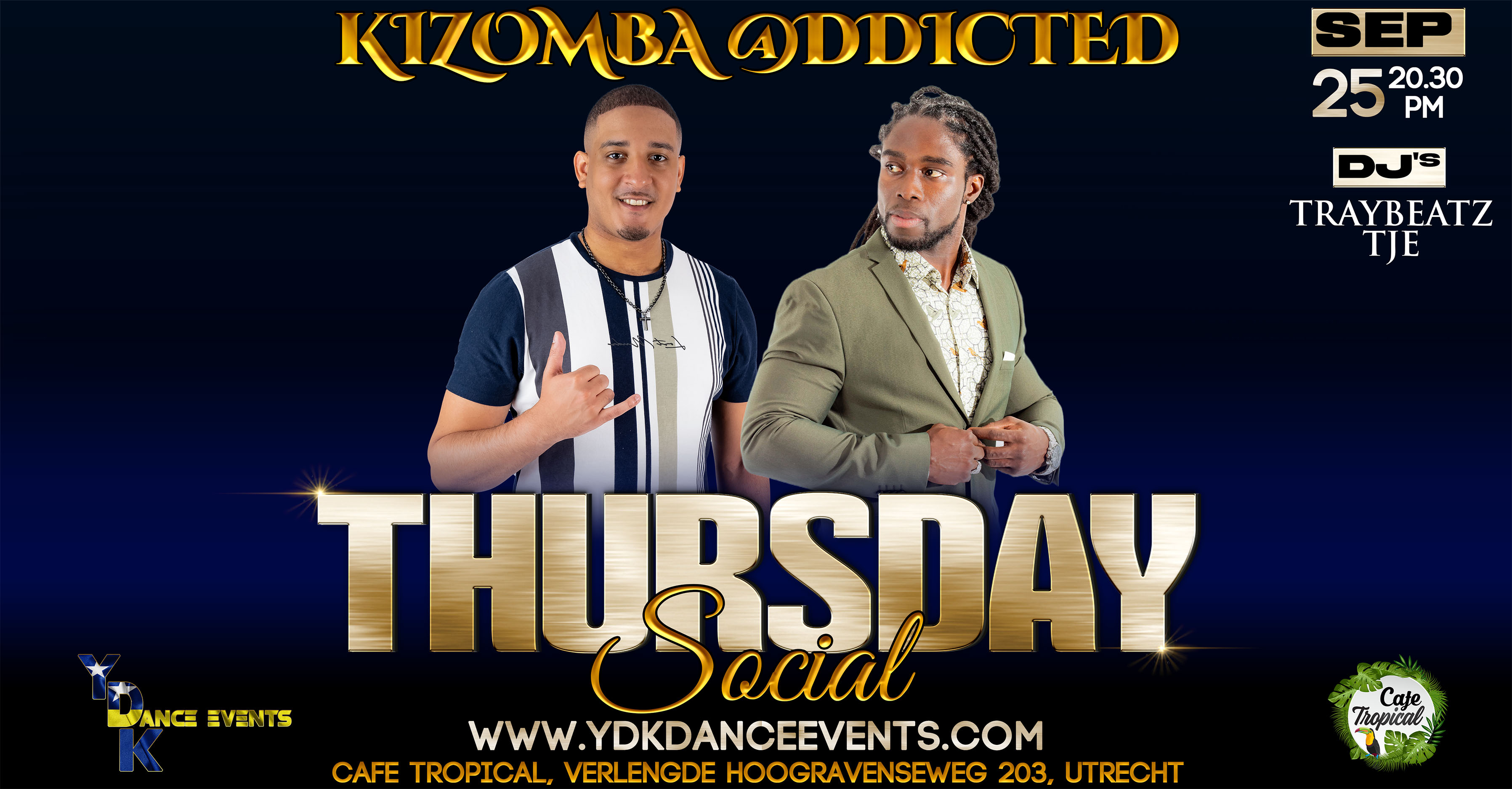 Cover photo for Thursday Social with DJ Traybeatz & DJ Tje by YDK Dance Events