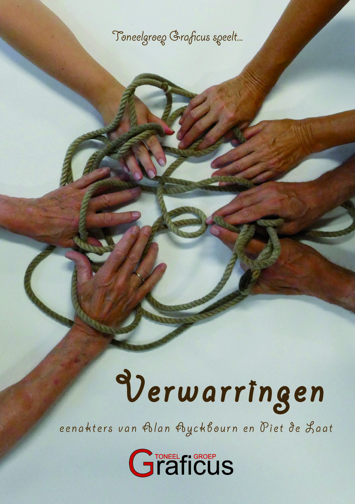 Cover photo for Toneelgroep Graficus speelt Verwarringen by Kulturhus Epe