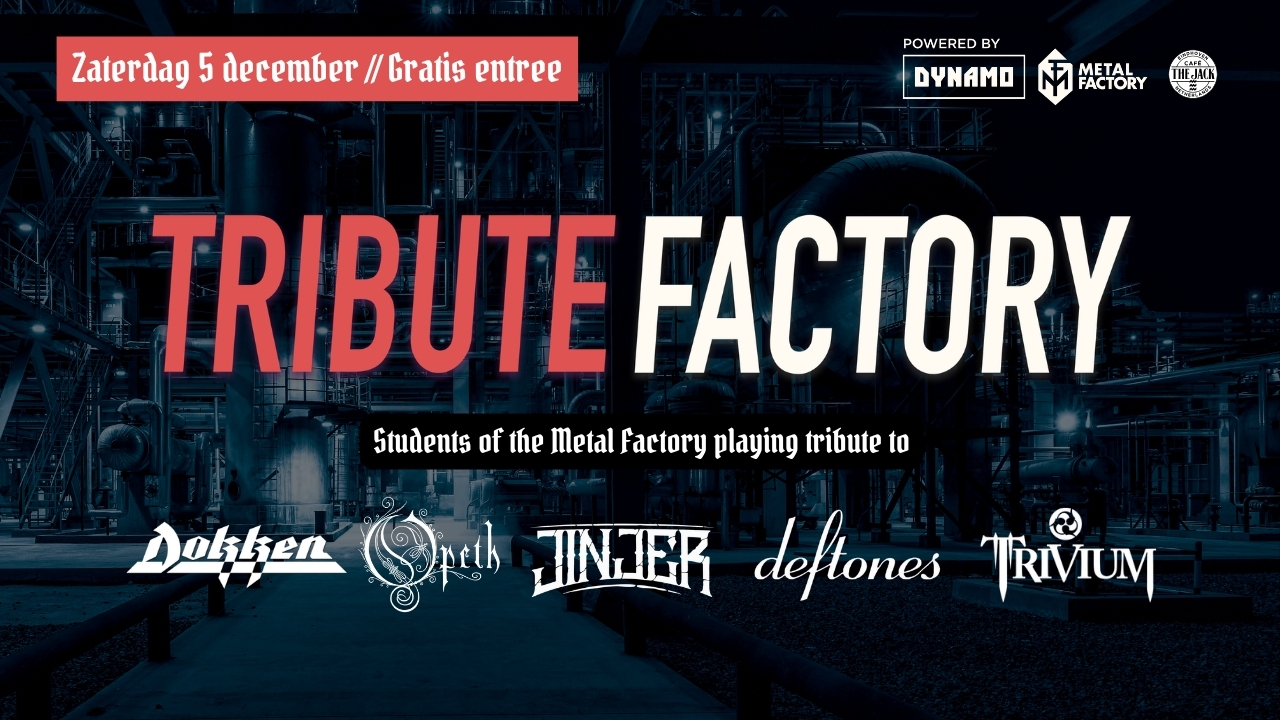 Cover photo for Tribute Factory by Café The Jack