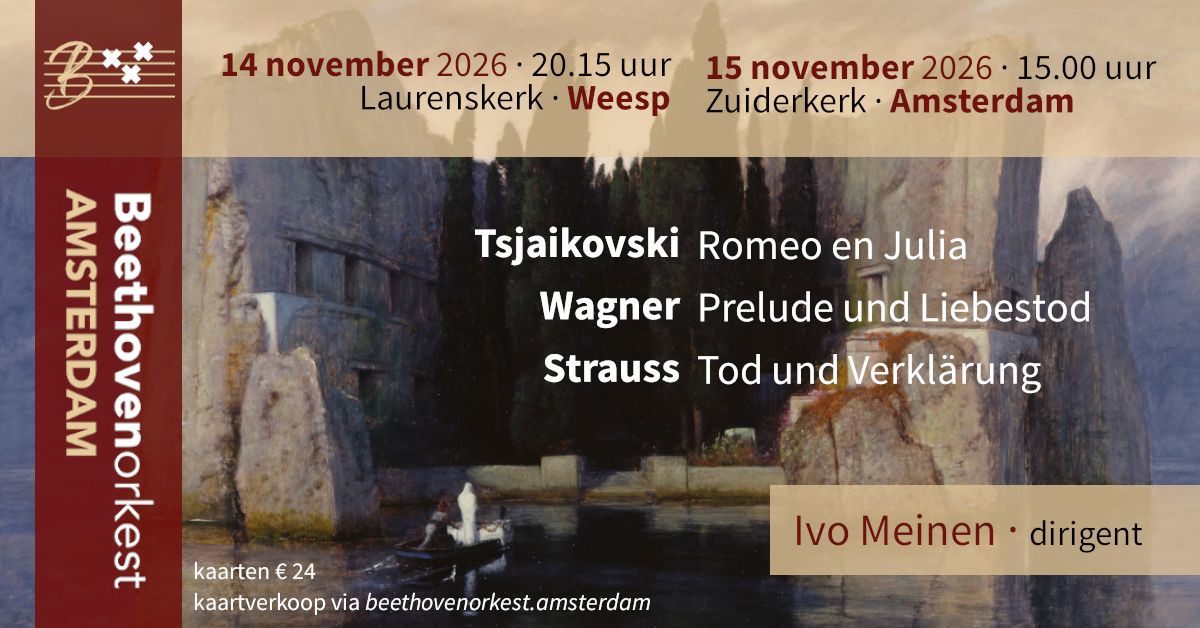 Cover photo for Tsjaikovski, Wagner en Strauss by Beethoven Orkest Amsterdam