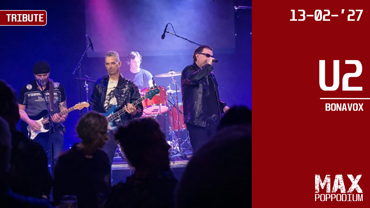 Cover photo for U2 Tribute by Bonavox by Poppodium MAX