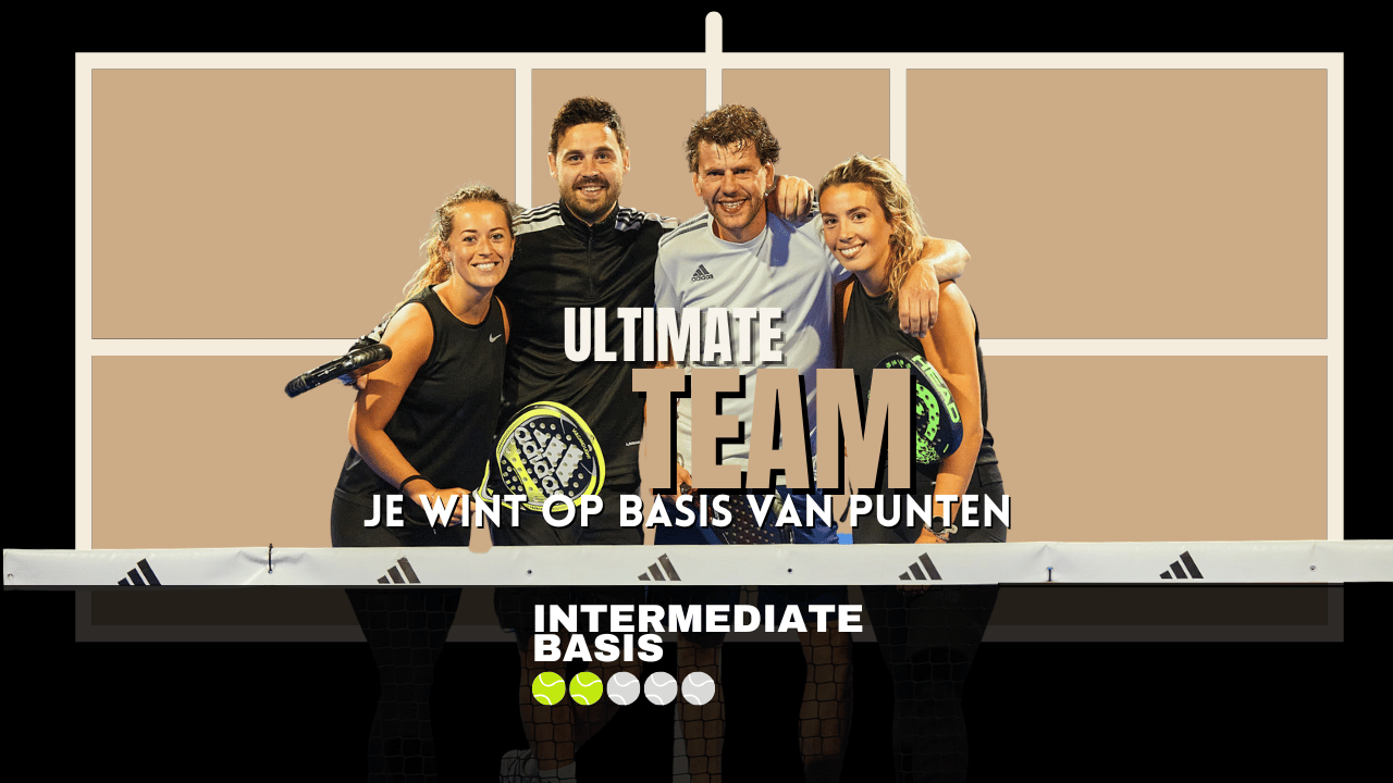 Cover photo for Ultimate Team - Intermediate Basis by Padel Fabriek Leeuwarden