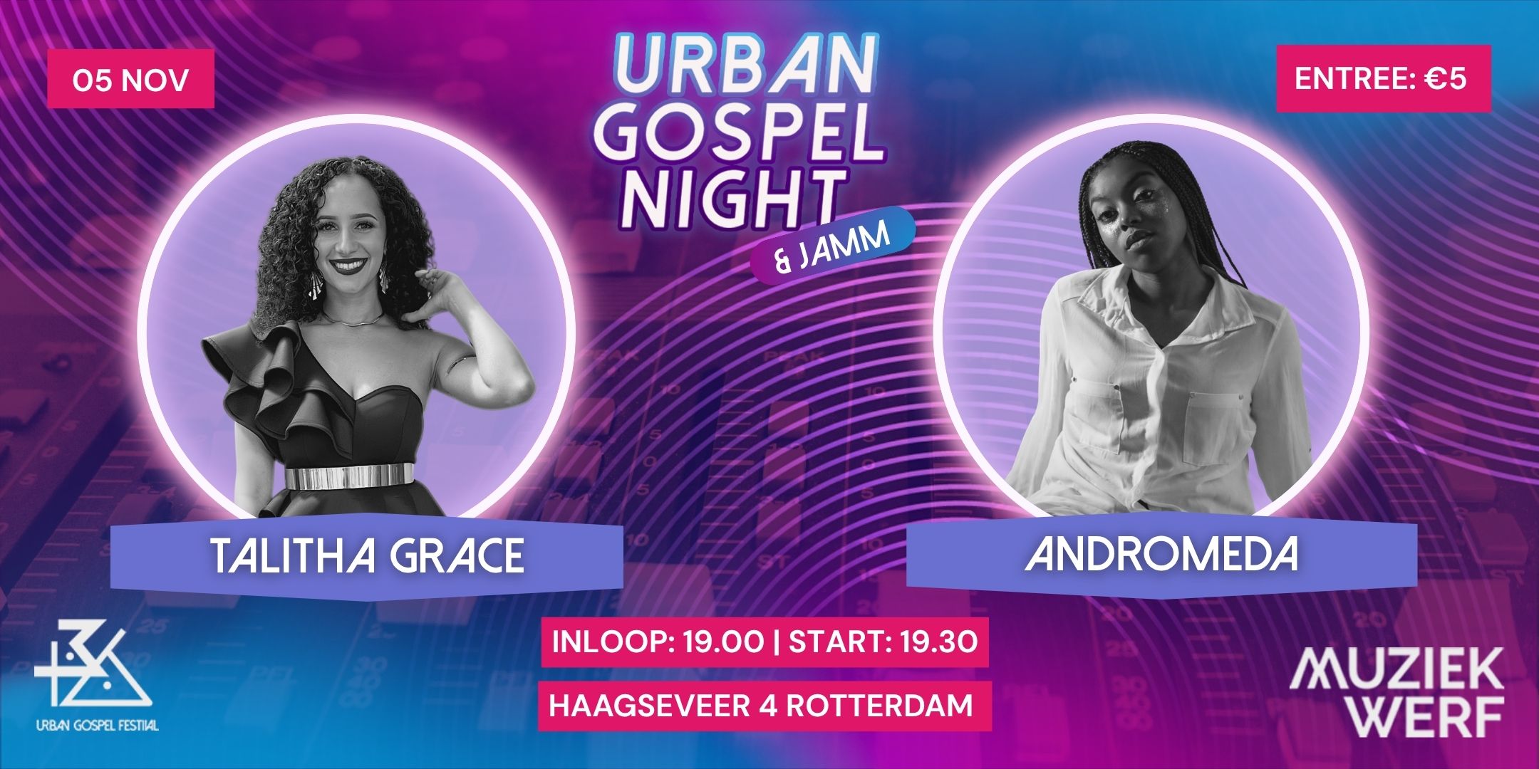 Cover photo for Urban Gospel Night by Urban Gospel Festival