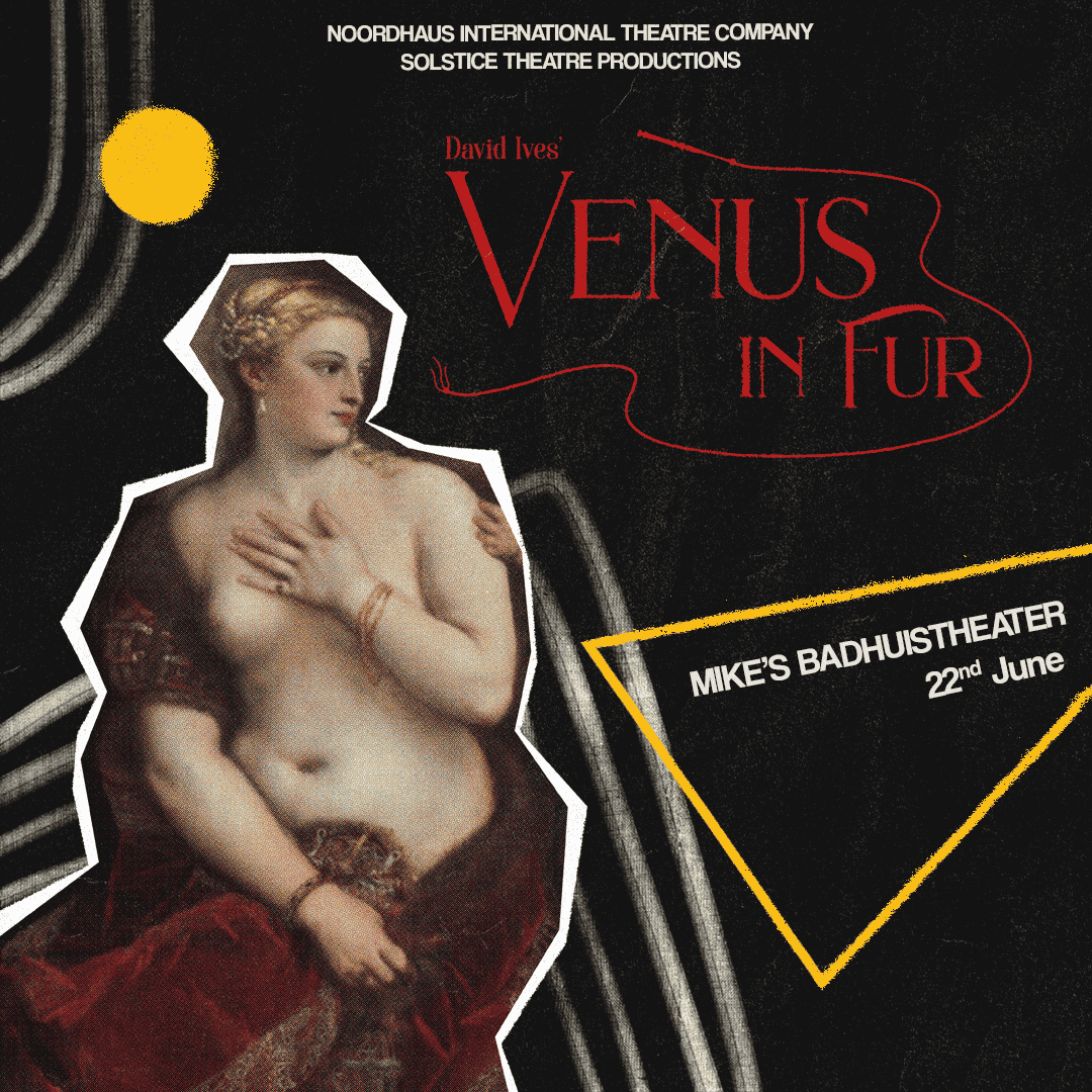Cover photo for Venus in Fur by David Ives 22 June Evening show 20:00 by Badhuistheater