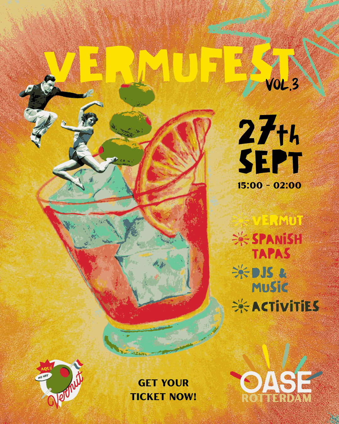 Cover photo for VERMUFEST VOL.3 by Aqui no hay vermut