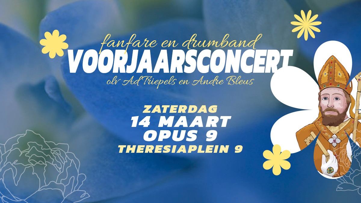 Cover photo for Voorjaarsconcert by Fanfare St. Servatius