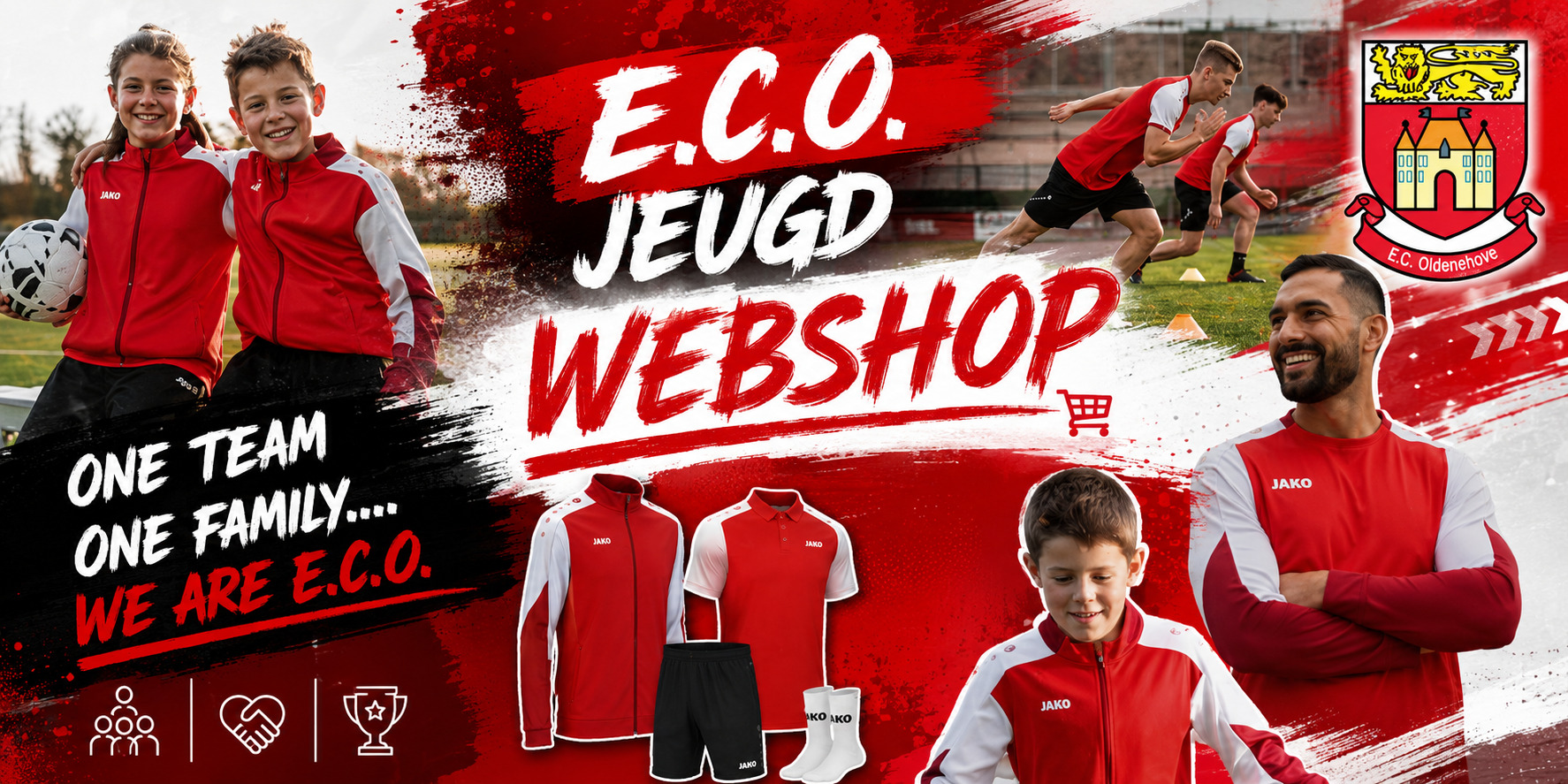 Cover photo for WEBSHOP E.C.O. jeugd by EC Oudenhove