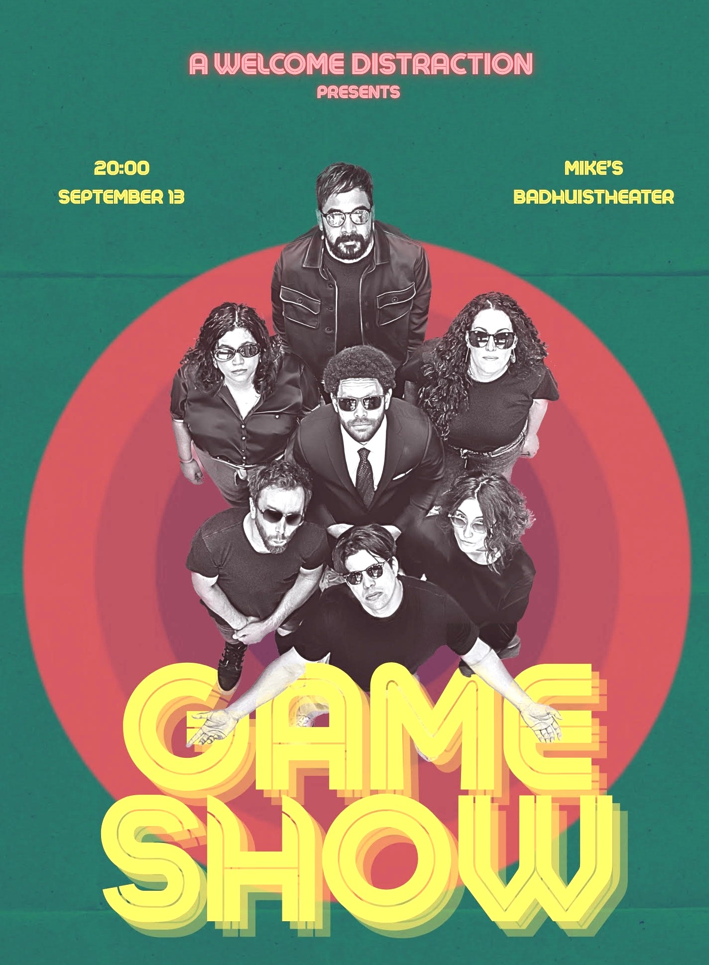 Cover photo for A WELCOME DISTRACTION Presents  GAME SHOW by Badhuistheater