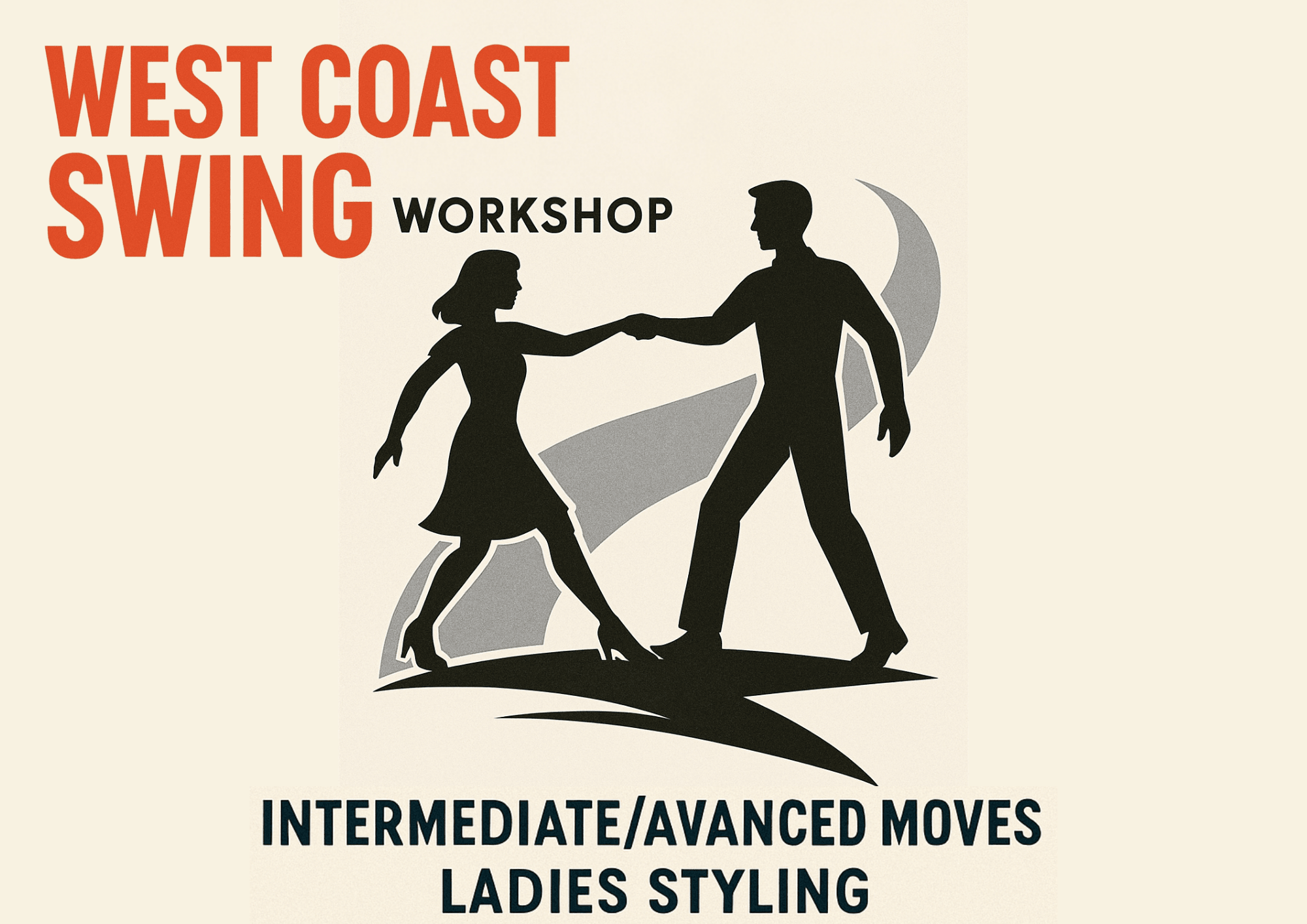 Cover photo for West Coast Swing - 4 workshops - Intermediate/Advanced Moves by West Coast Swing Ania
