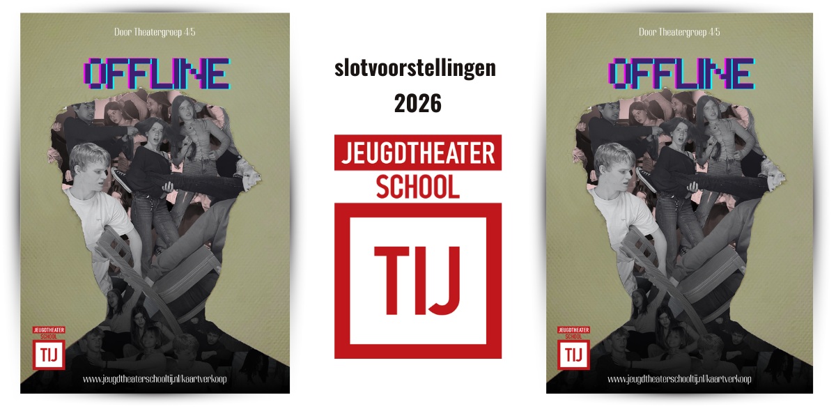 Cover photo for Zaterdag 20 Juni 21:00 - Theatergroep 4/5 by Jeugdtheaterschool TIJ