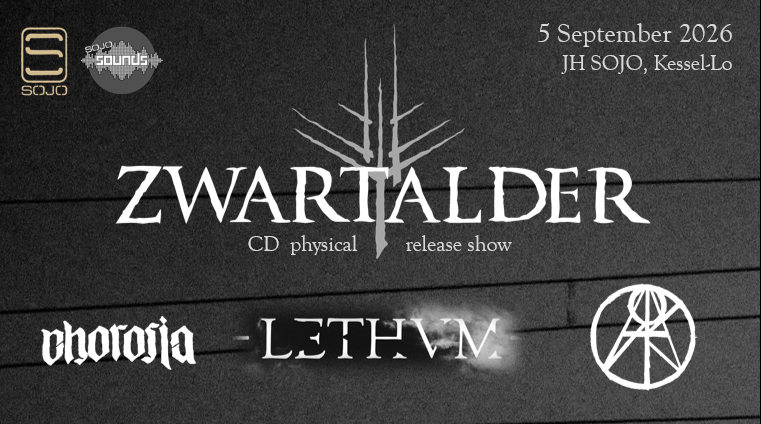 Cover photo for Zwartalder - Bovenhuids Doven // CD release show by Zwartalder