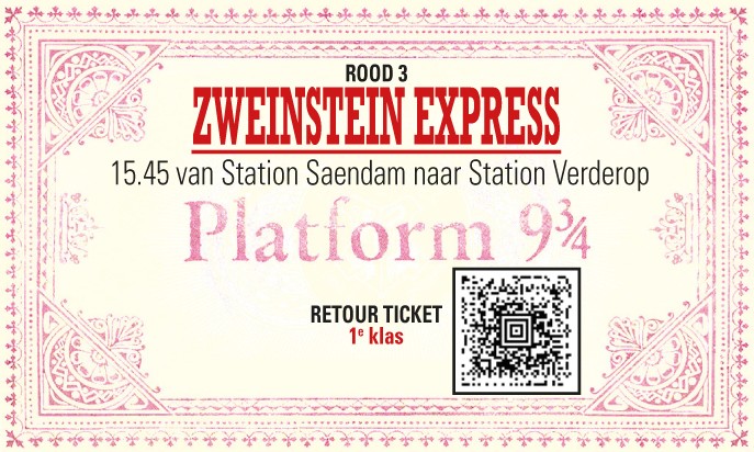 Cover photo for Zweinstein Express rit 4 - 1e klas by Cultureel Centrum Bullekerk